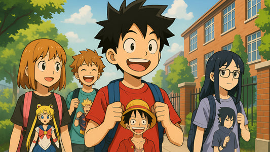 Top 10 des t-shirts manga indispensables pour la rentrée
