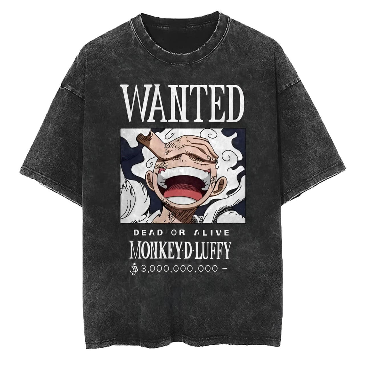 gear 5 luffy t shirt One Piece Gear 5 Wanted T-Shirt