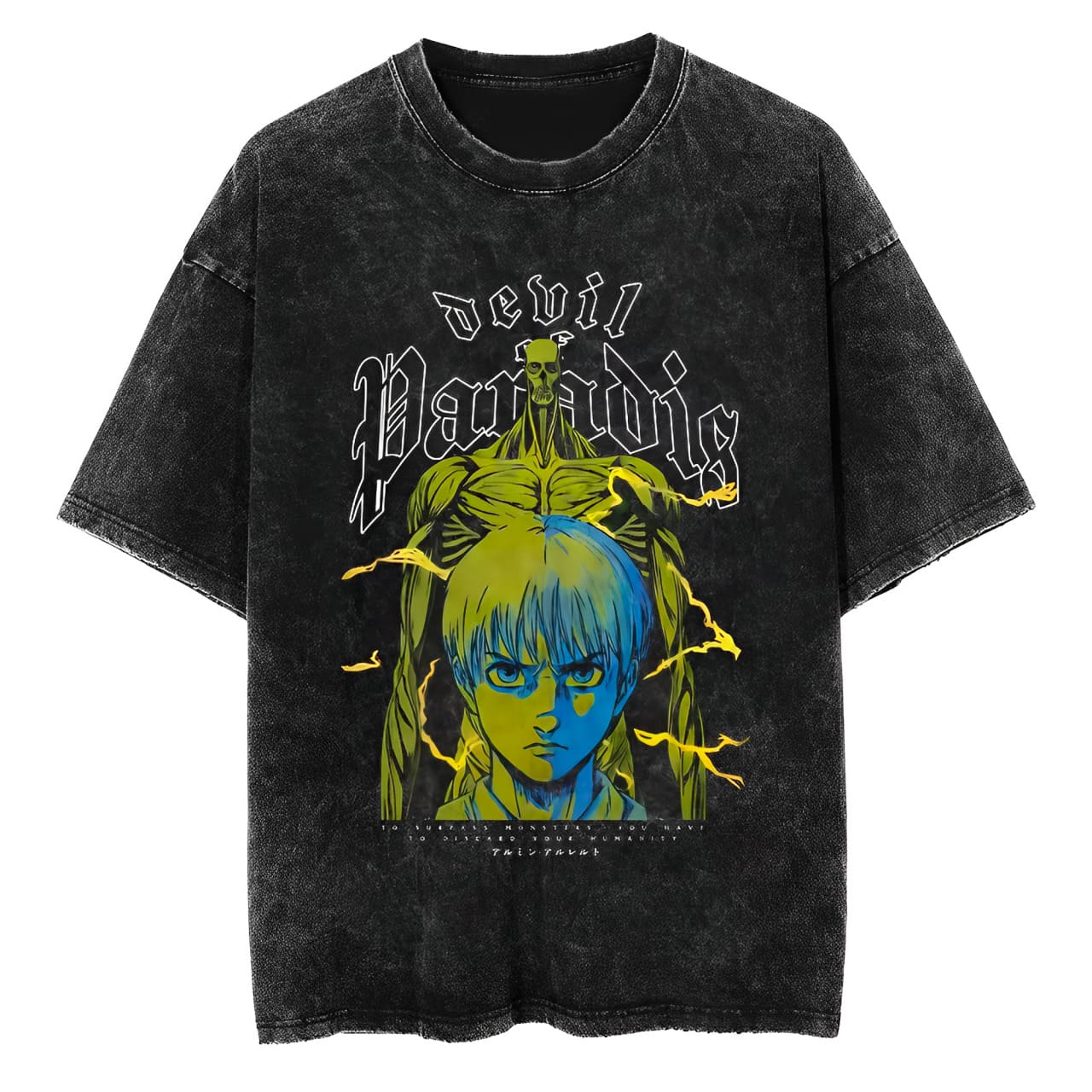 T-Shirt Attack on Titan Devil Paradis