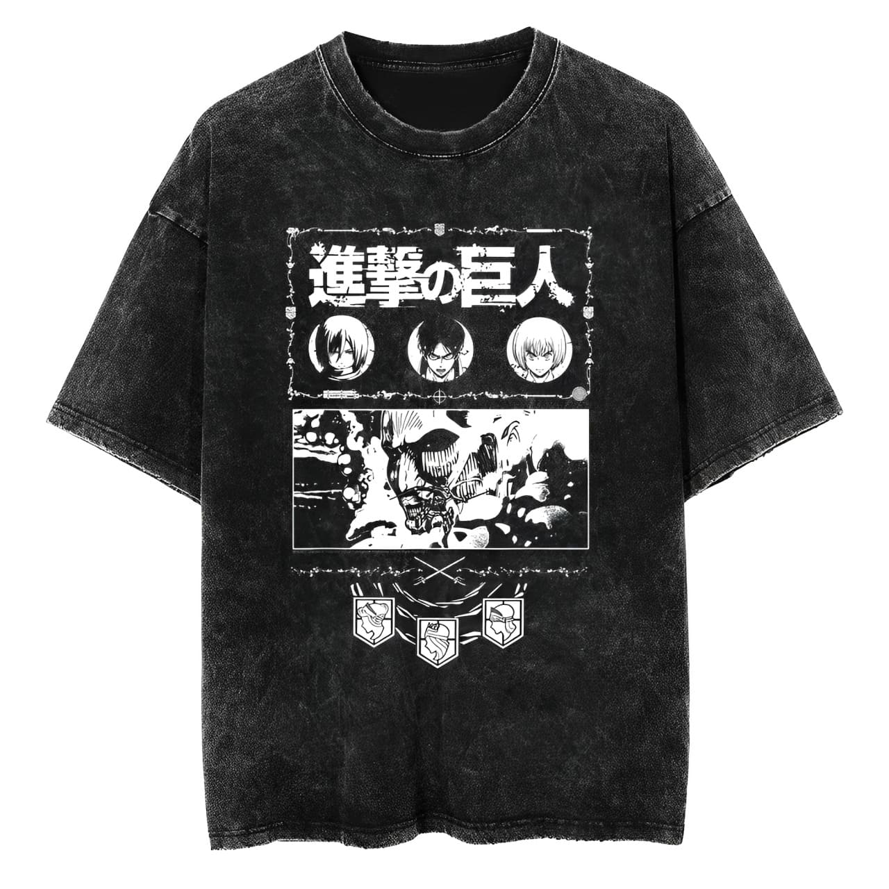 T-Shirt Attack on Titan Friends