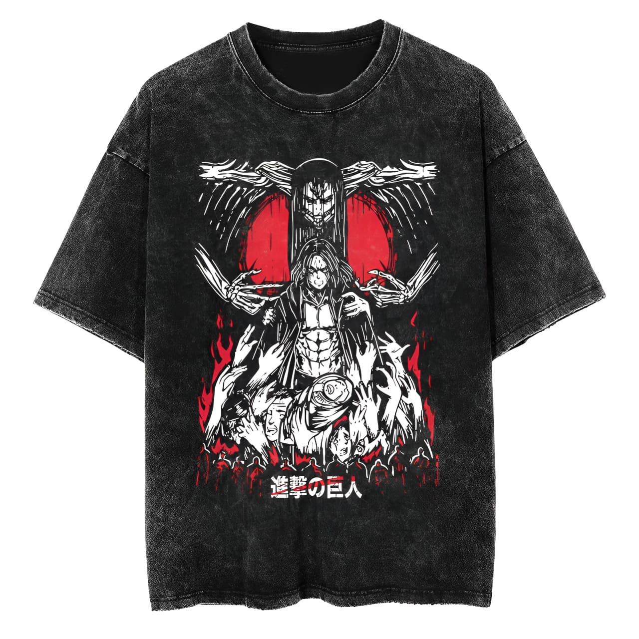 T-Shirt Attack on Titan Rumbling Chaos