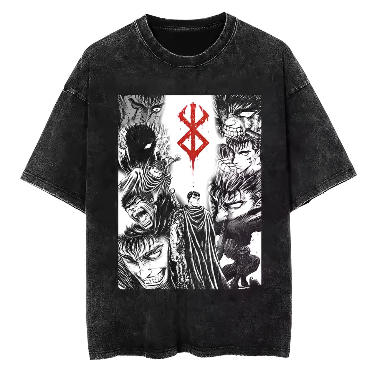 T-Shirt Berserk Haunted by Battle