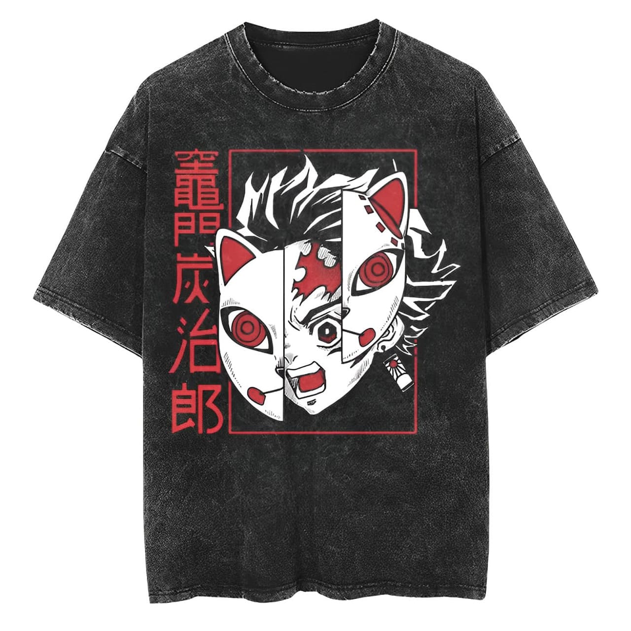 T-Shirt Demon Slayer Kitsune Mask