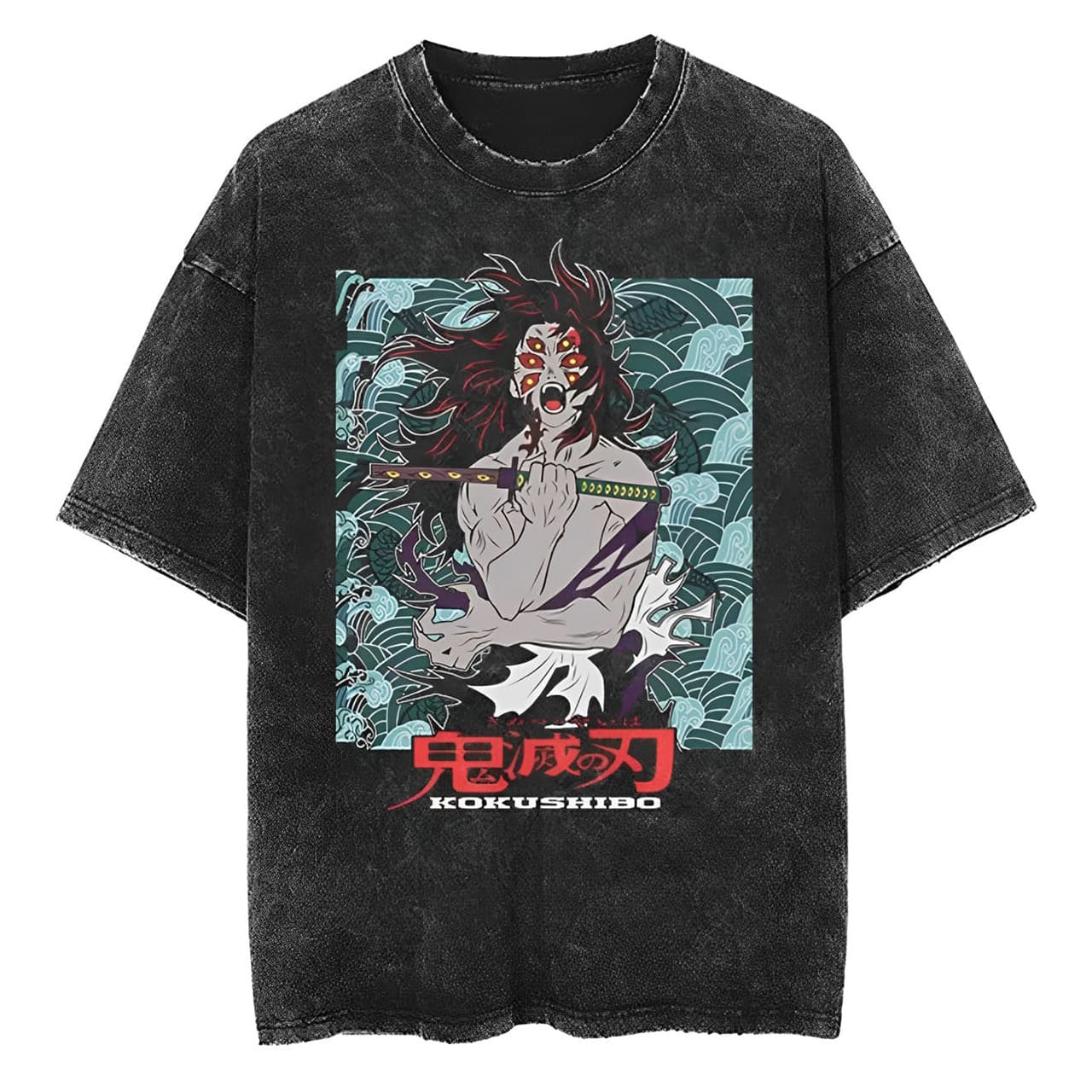 T-Shirt Demon Slayer Kokushibo Kizuki