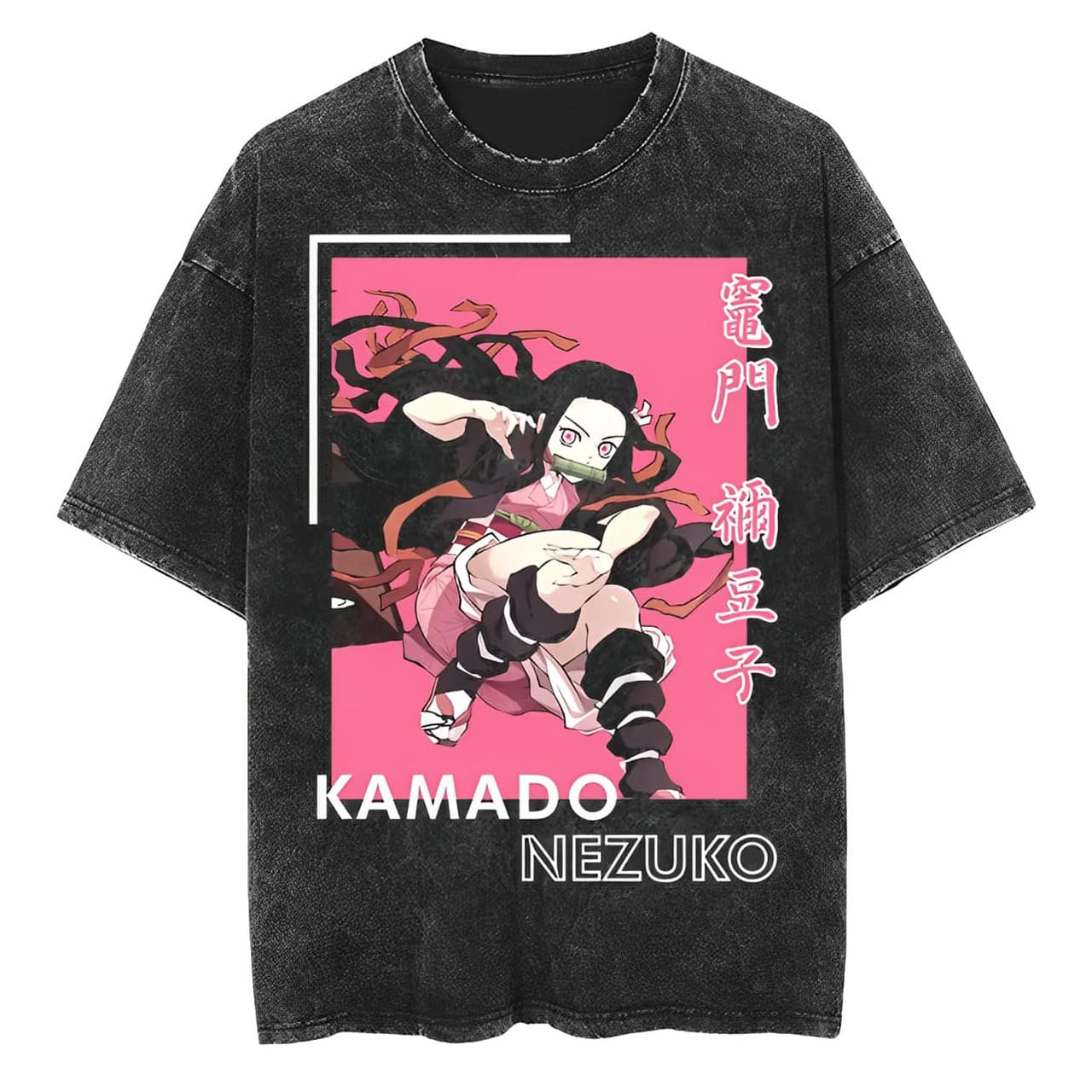 T-Shirt Demon Slayer Nezuko Pink