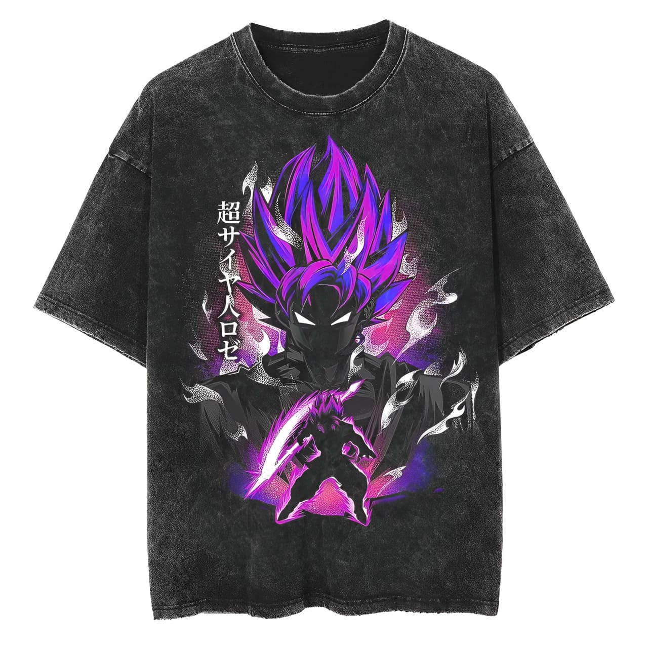 T-Shirt Dragon Ball Goku Black Rose