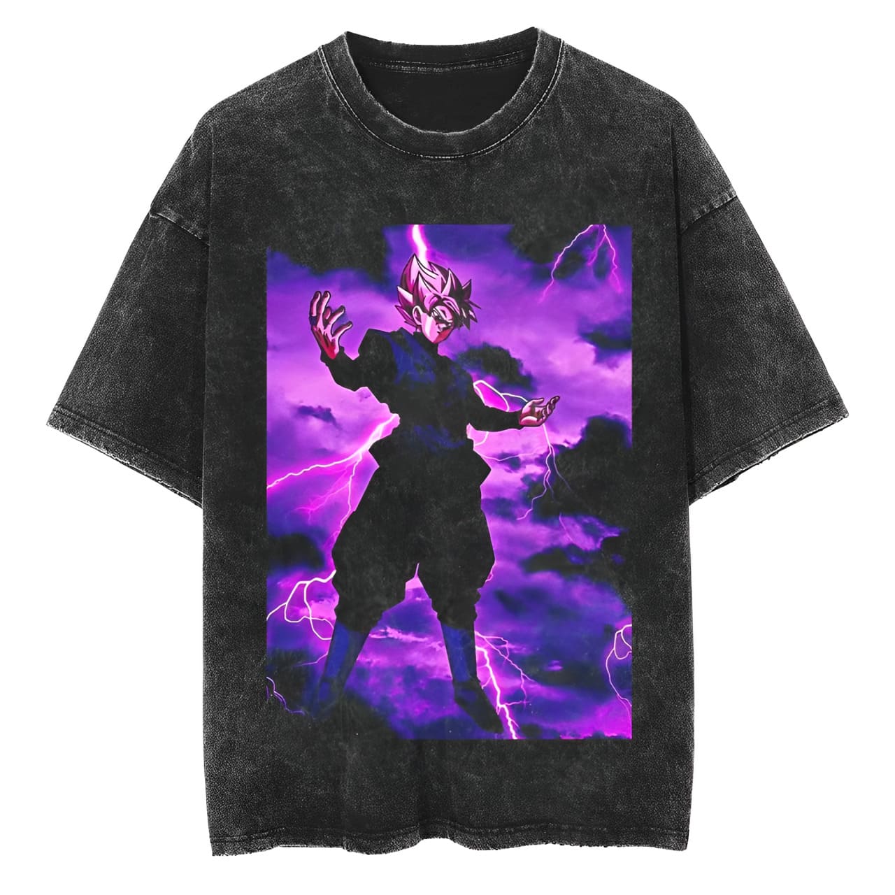 T-Shirt Dragon Ball Super Saiyen Rose