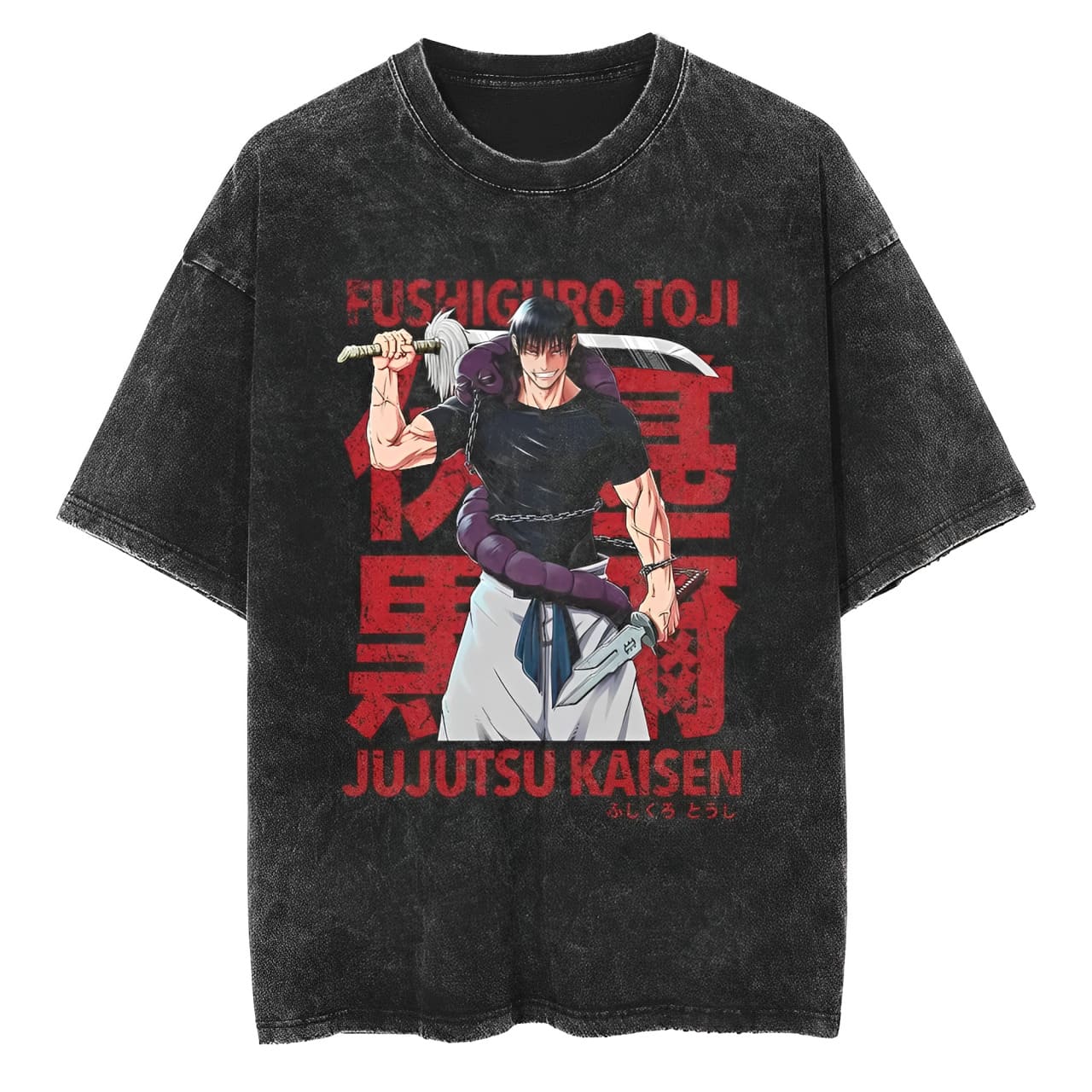 T-Shirt Jujutsu Kaizen Fushiguro Toji