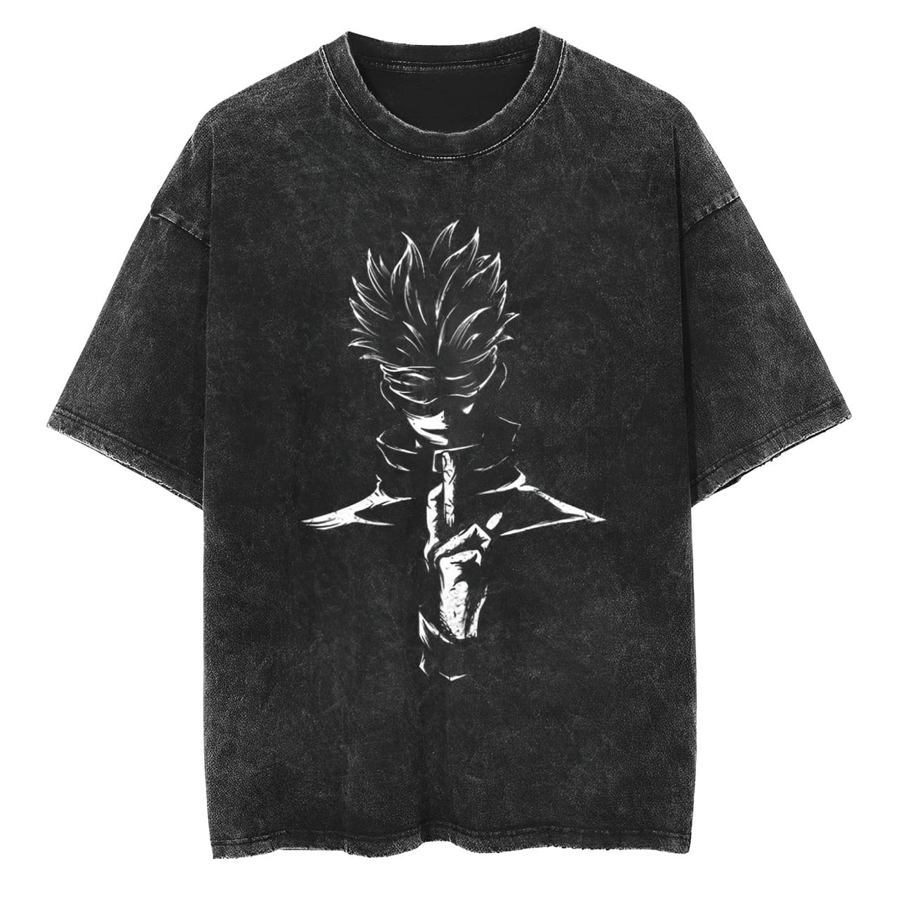 T-Shirt Jujutsu Kaizen Satoru Fingers