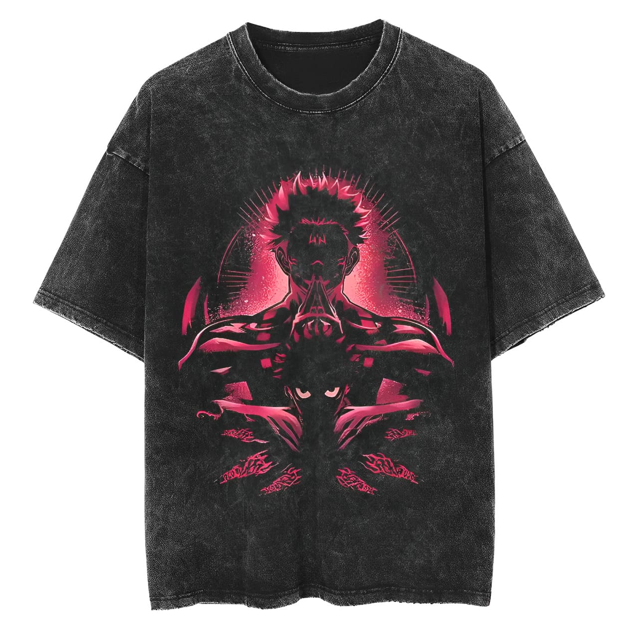 T-Shirt Jujutsu Kaizen Yuji Demon