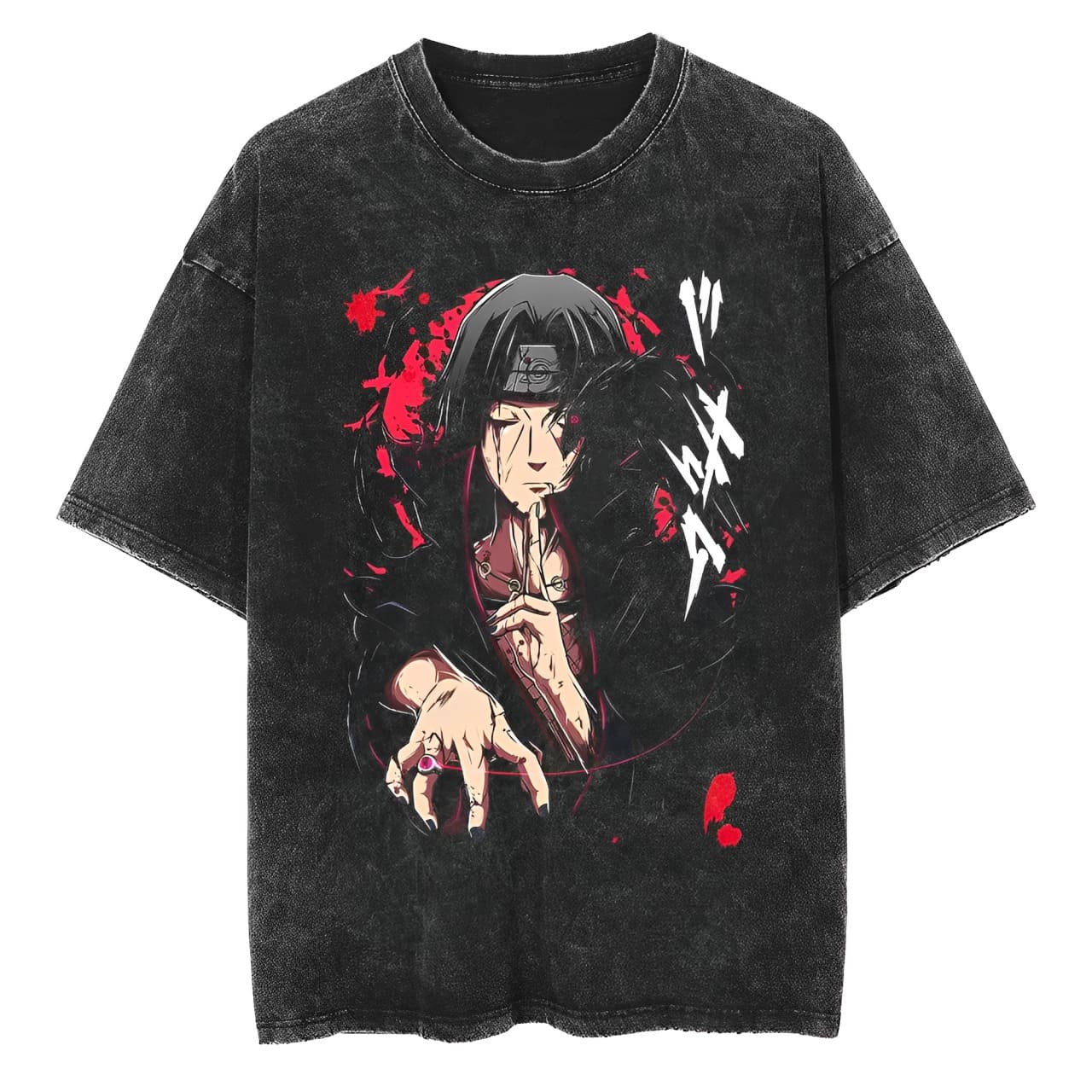 T-Shirt Naruto Itachi Crow