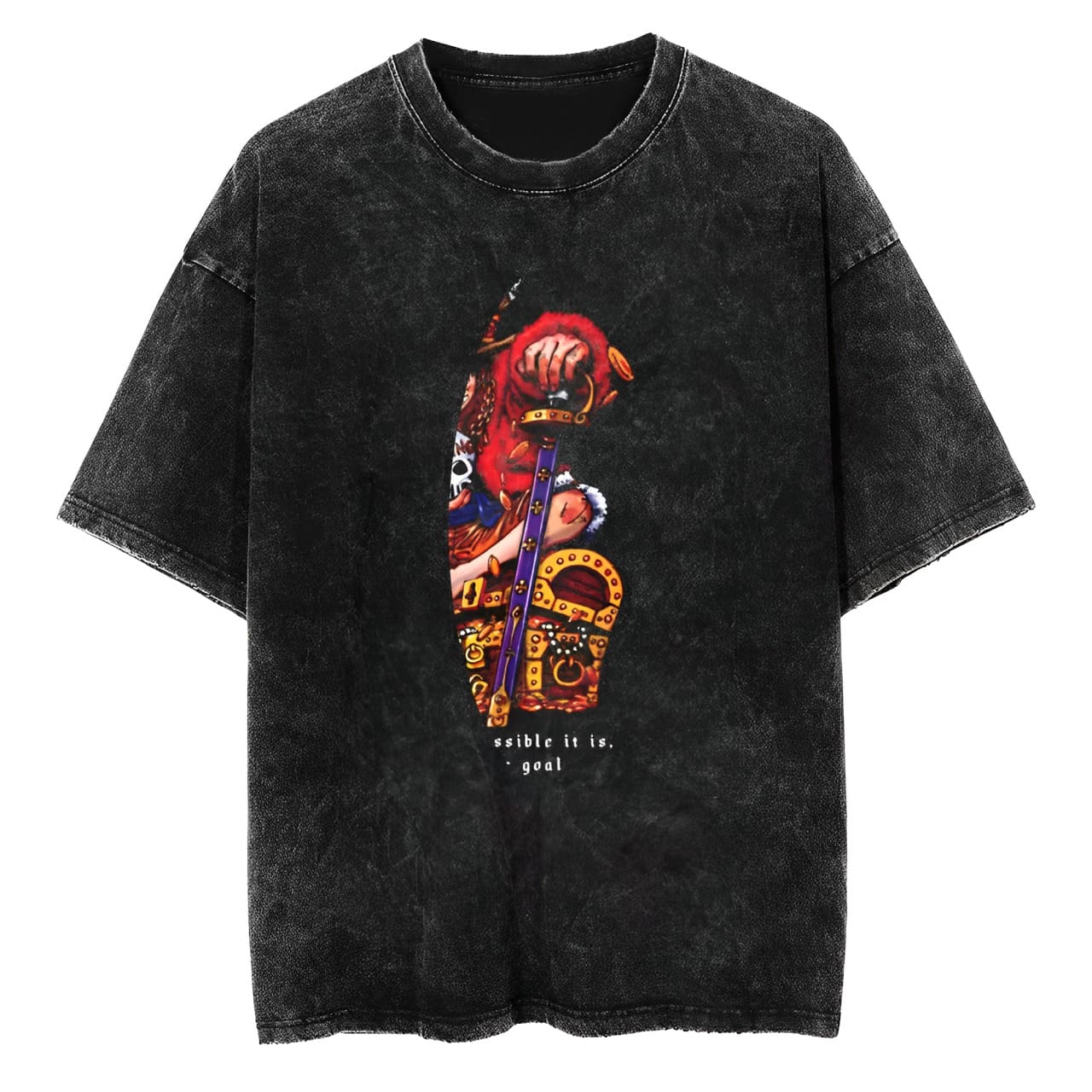 One Piece Luffy Gold T-Shirt