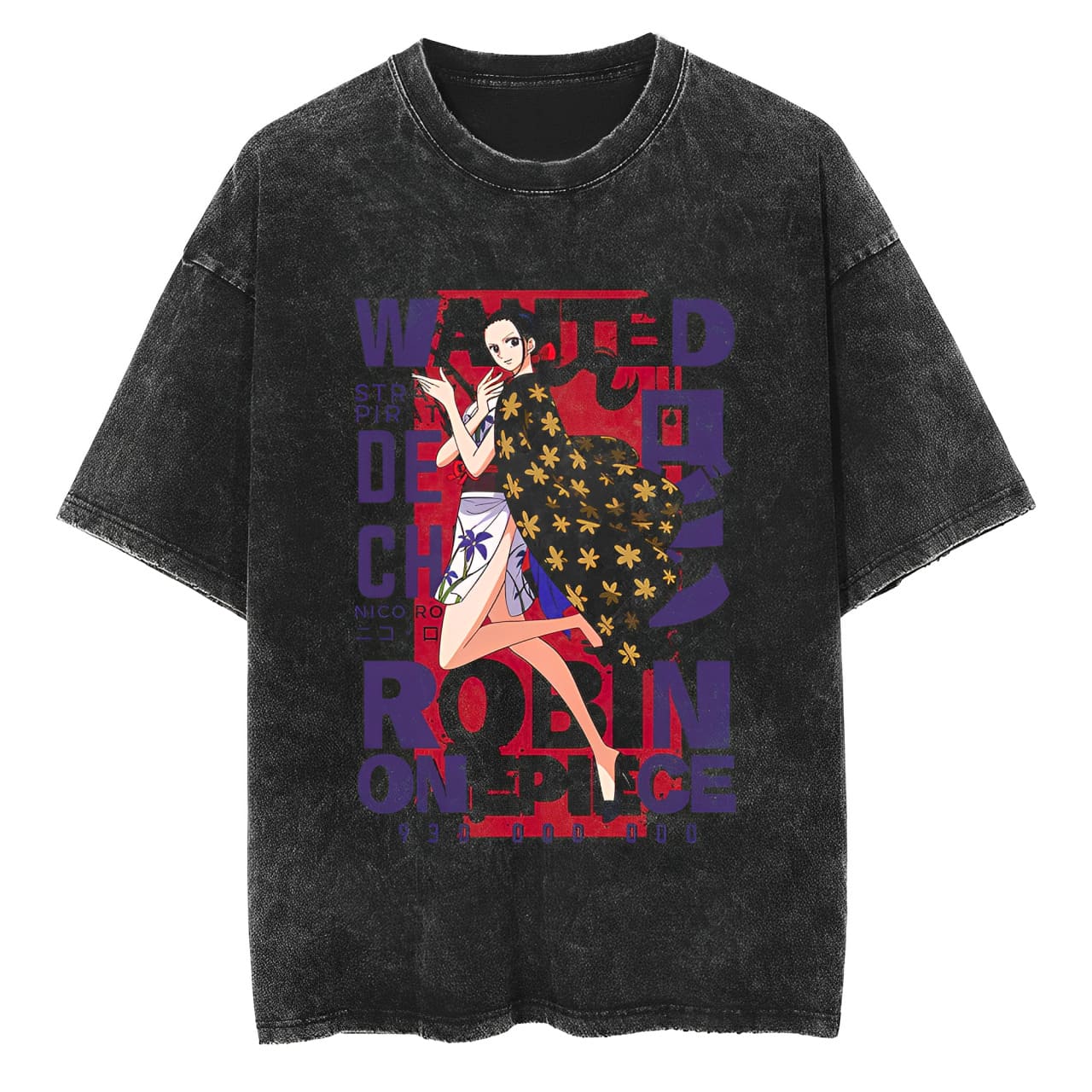 One Piece Robin Wanted T-Shirt