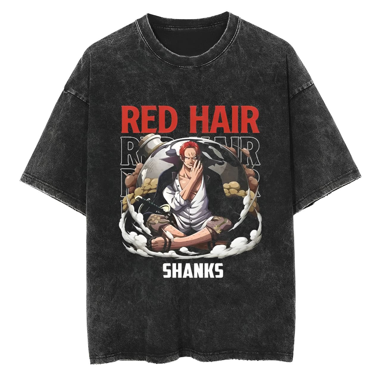 One Piece Shanks Red Hair T-Shirt