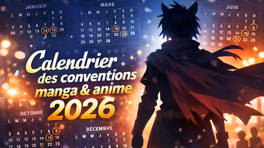 personnage anime regardant au loin avec fond calendrier dates entourées