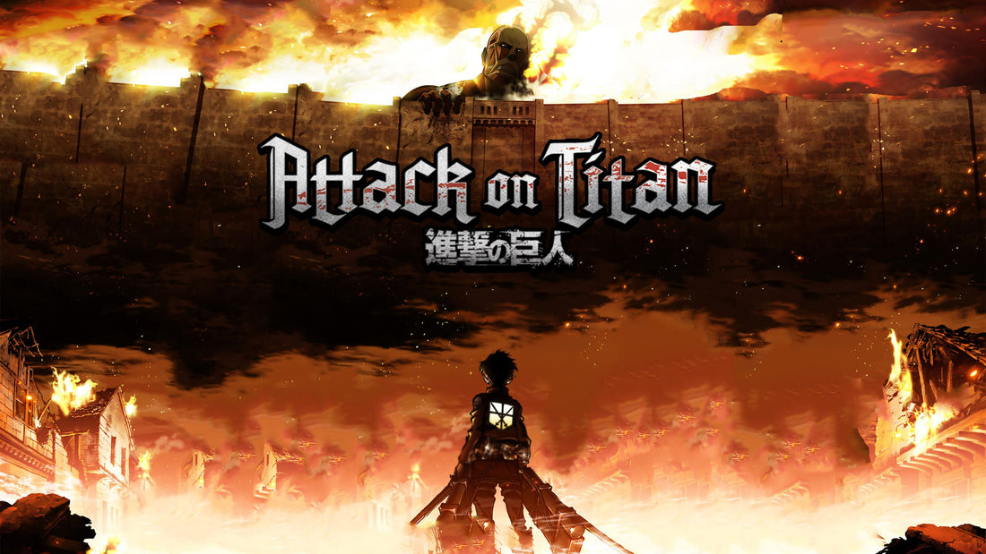 Eren devant un mur et un titan