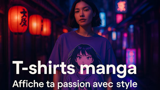 Guide des t-shirts manga Irosuki - Affiche ta passion avec style