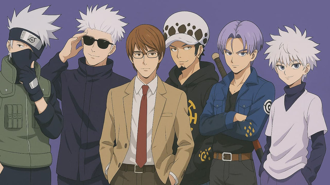 Six personnages de manga ultra connus