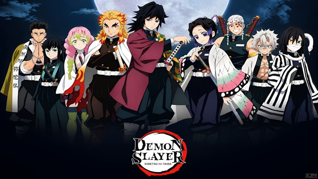 les piliers hashira de demon slayer