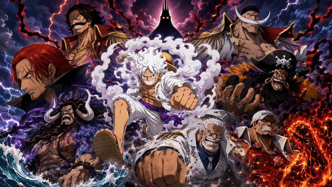 Plusieurs personnages puissants de One Piece