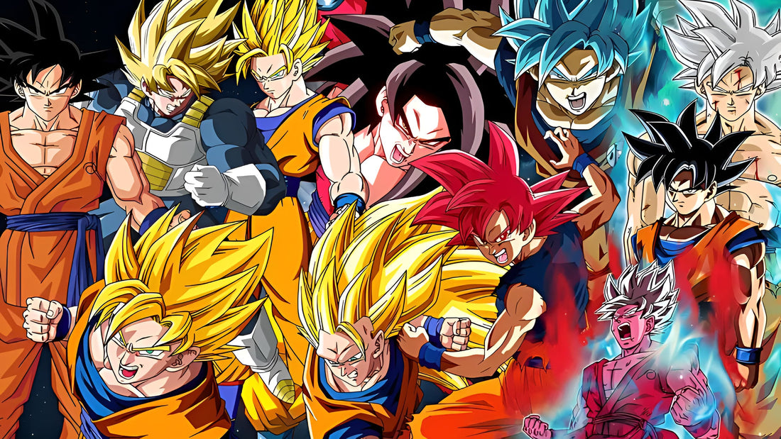 toutes les transformation et fusion dans dragon ball