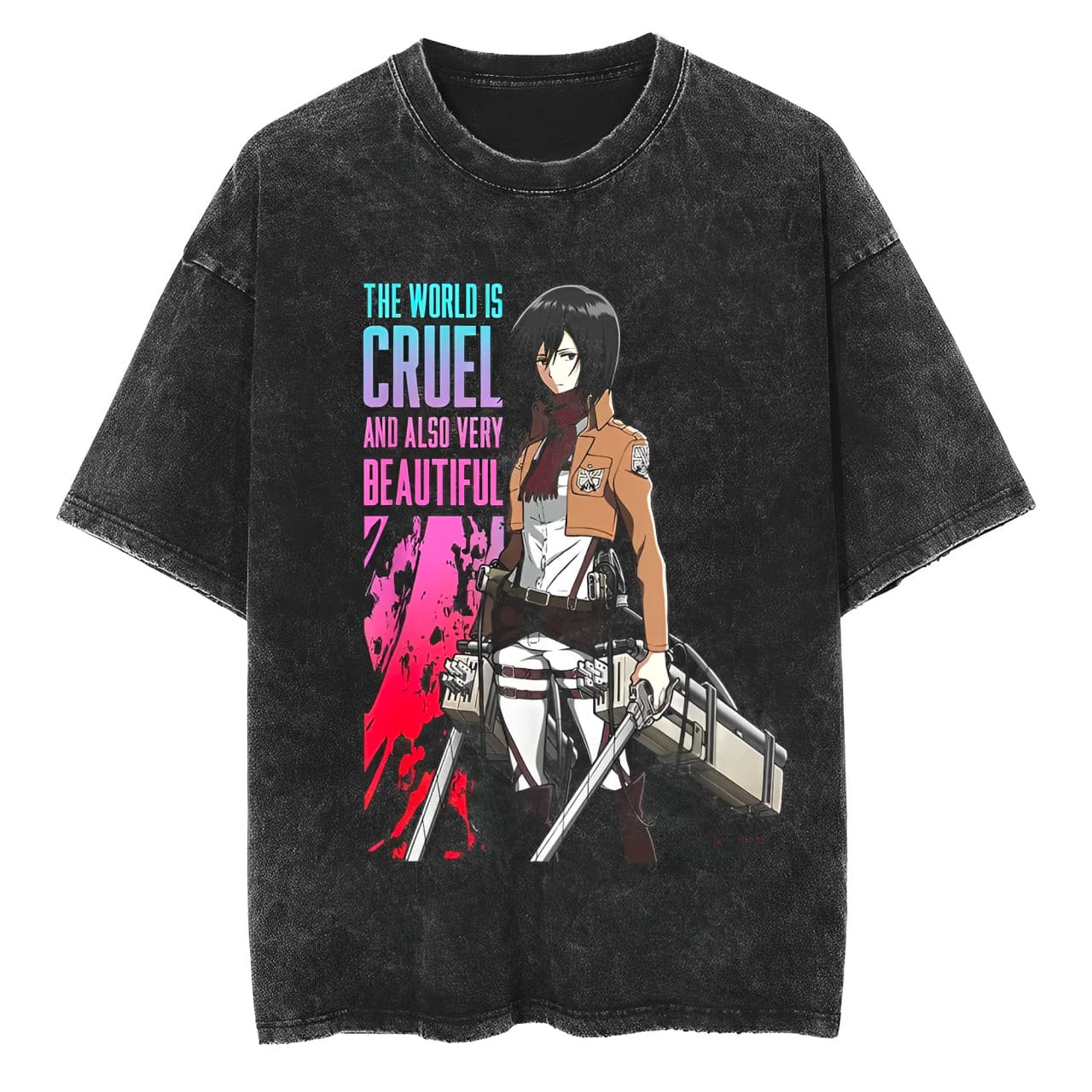 T-Shirt Attack on Titan Cruel World