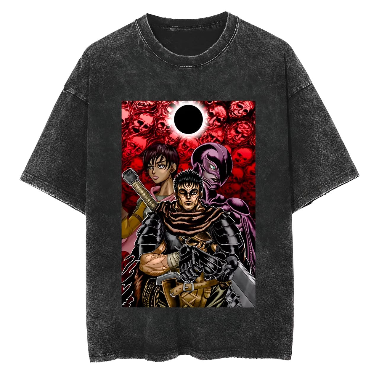 T-Shirt Berserk Guts Casca Femto