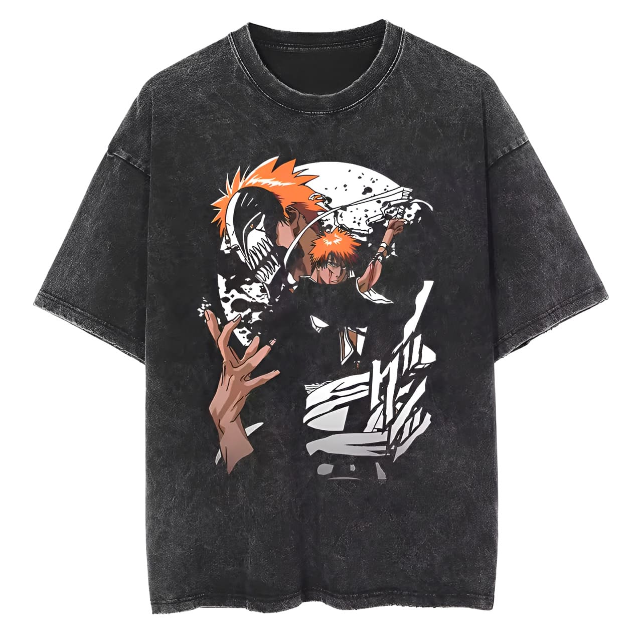 T-Shirt Bleach Fractured