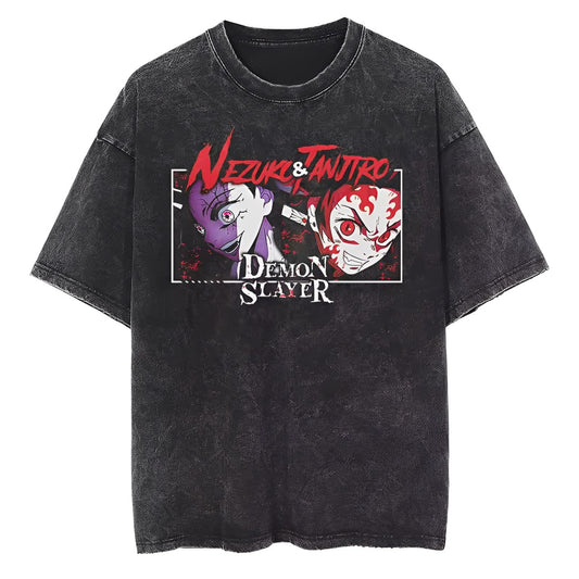 T-Shirt Demon Slayer Kamado Sibling
