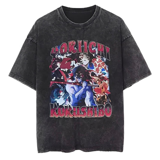 T-Shirt Demon Slayer Yoriichi Kokushibo