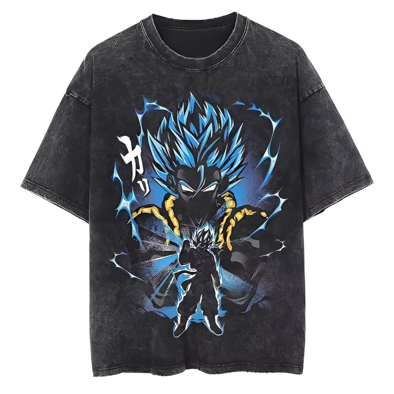 T-Shirt Dragon Ball Gogeta Saiyan Blue