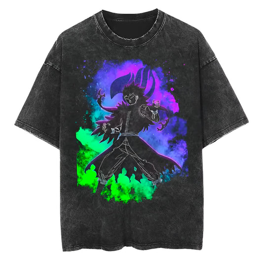T-Shirt Fairy Tail Gajeel Black Steel