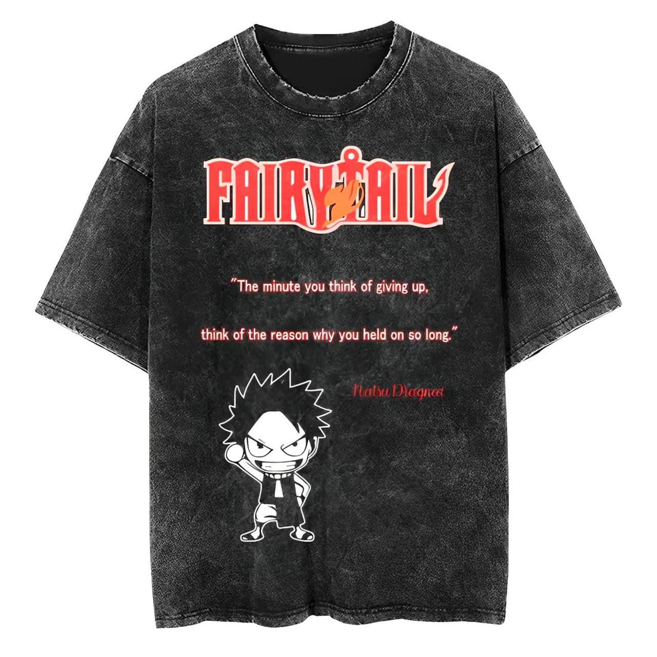 T-Shirt Fairy Tail Natsu Line