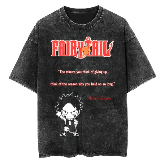 T-Shirt Fairy Tail Natsu Line