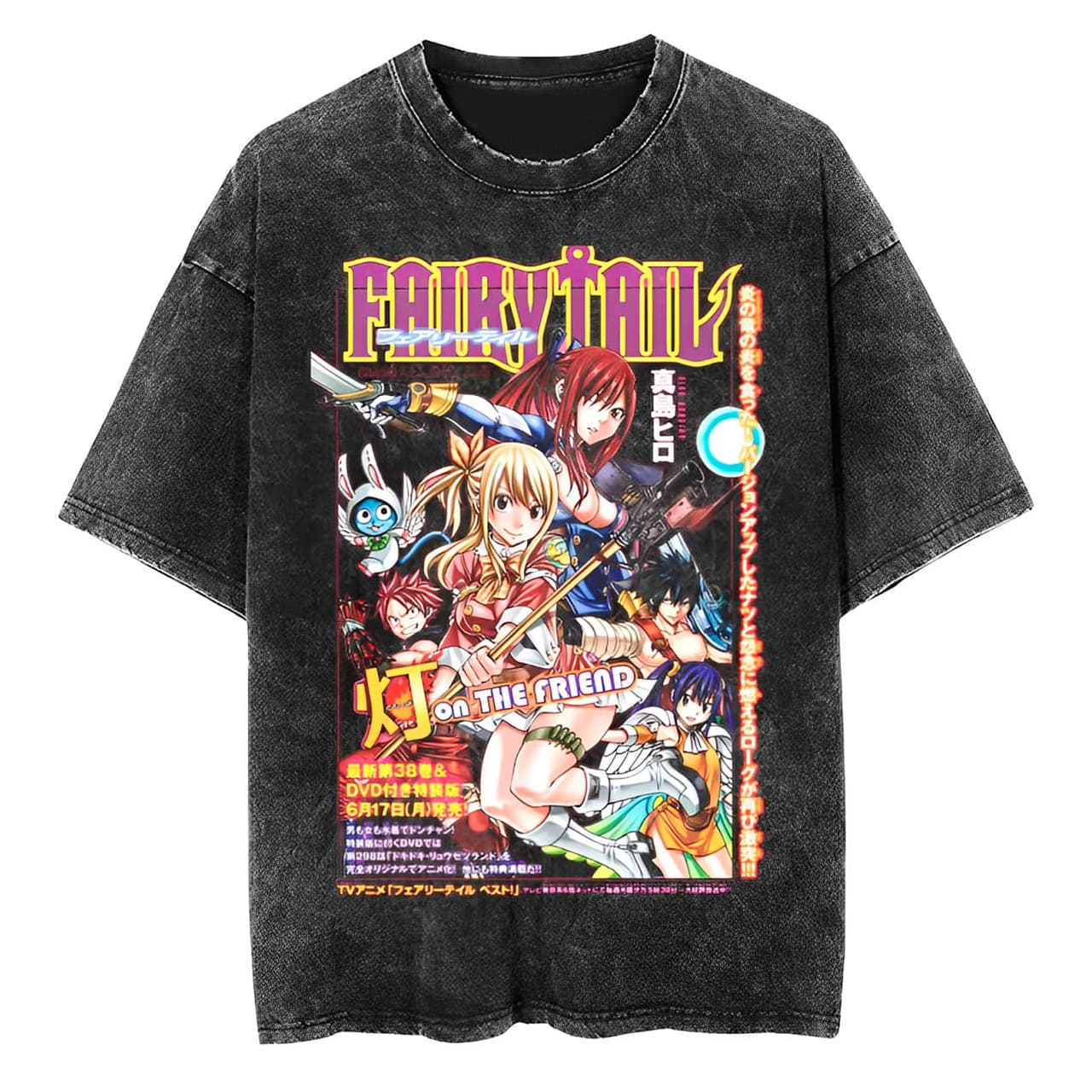 T-Shirt Fairy Tail Shonen Cover