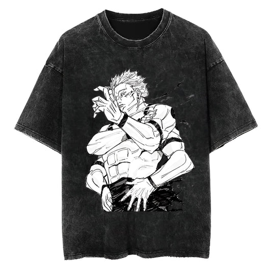 Jujutsu Kaisen Sukuna Four Arms T-Shirt