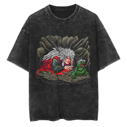 T-Shirt Naruto Jiraya Death