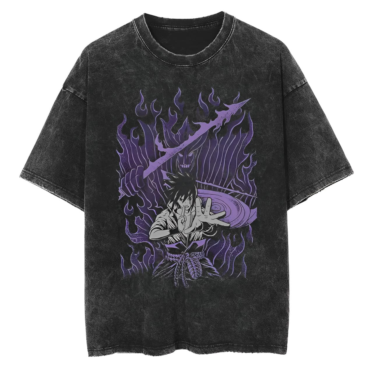 T-Shirt Naruto Mangekyo Fury