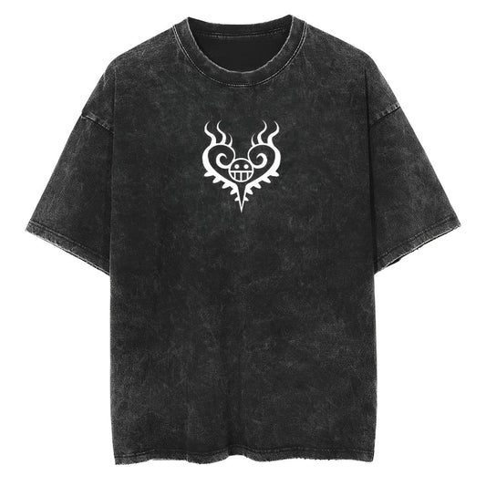 T-Shirt One Piece Law Heart