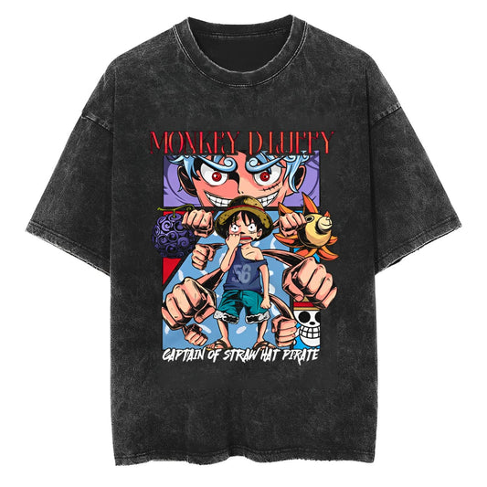T-Shirt One Piece Strawhat Captain
