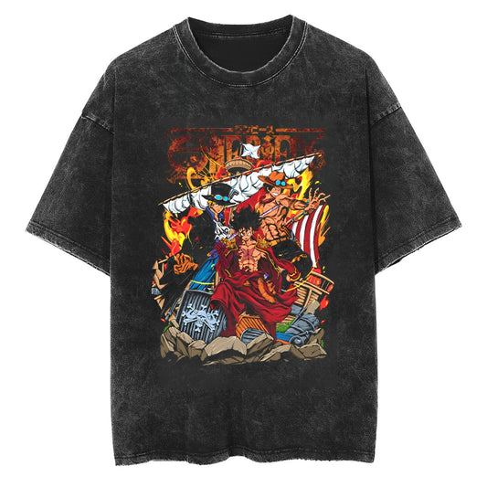 T-Shirt One Piece Flame of Brotherhood