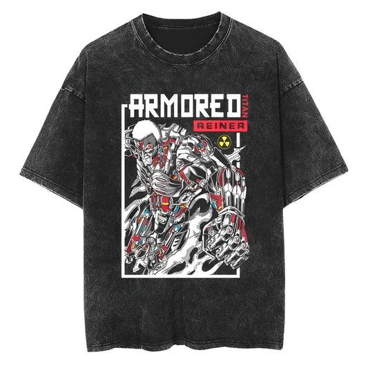 T-Shirt Attack on Titan Armored Reiner