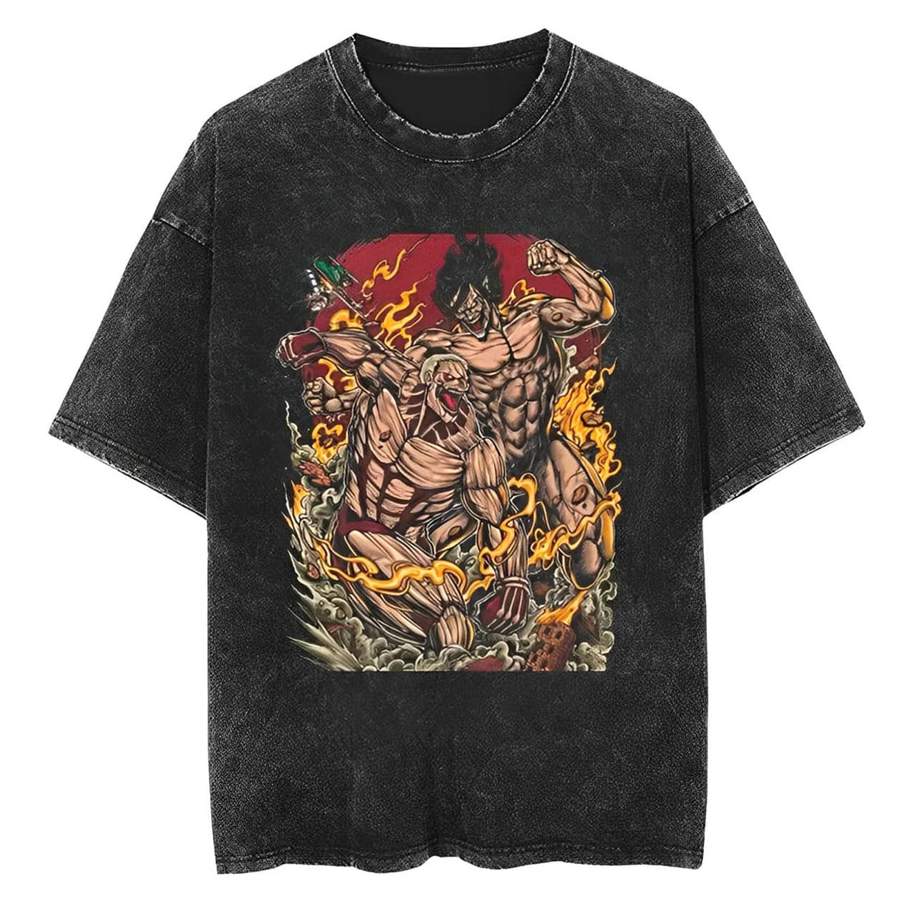 T-Shirt Attack on Titan Battle