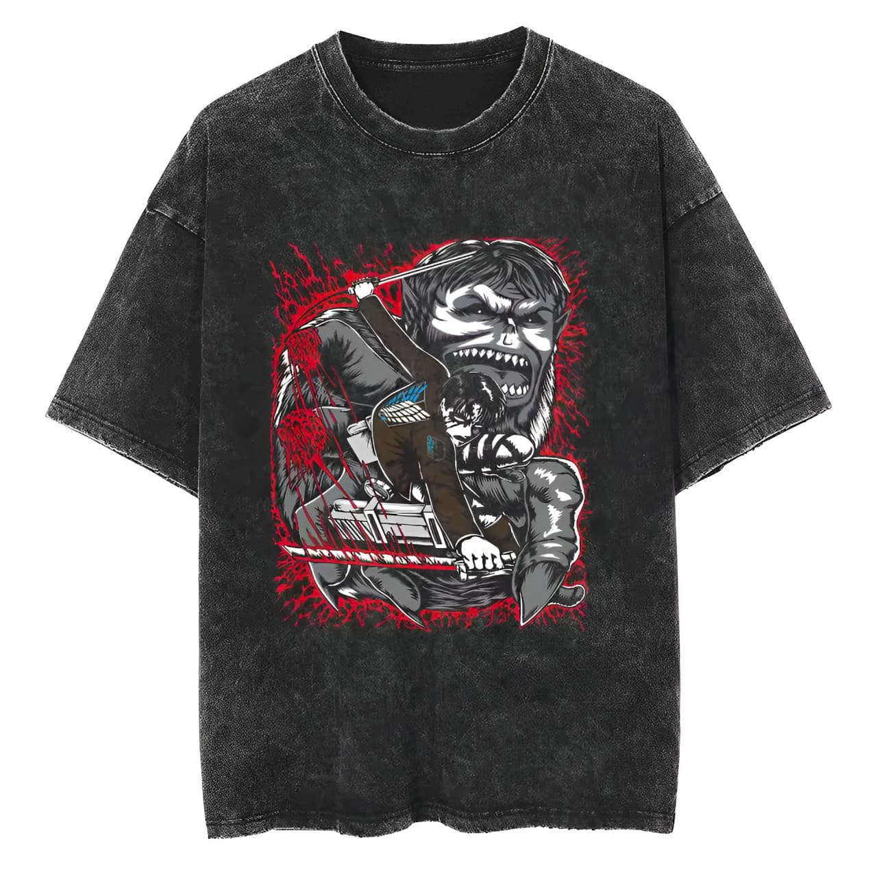T-Shirt Attack on Titan Beast Hunter