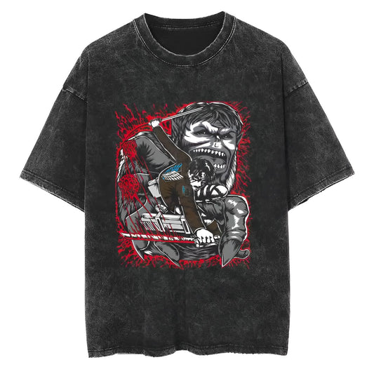 T-Shirt Attack on Titan Beast Hunter