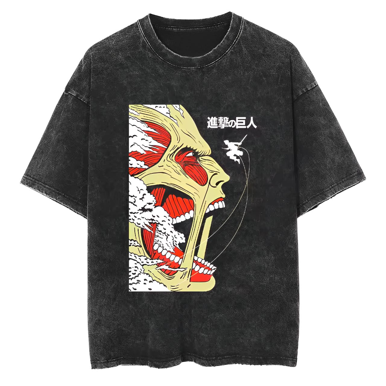 T-Shirt Attack on Titan Blood Steam