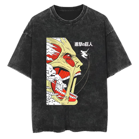 T-Shirt Attack on Titan Blood Steam