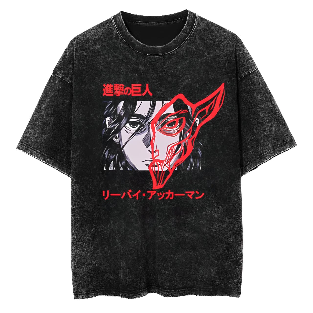 T-Shirt Attack on Titan Eren Demon