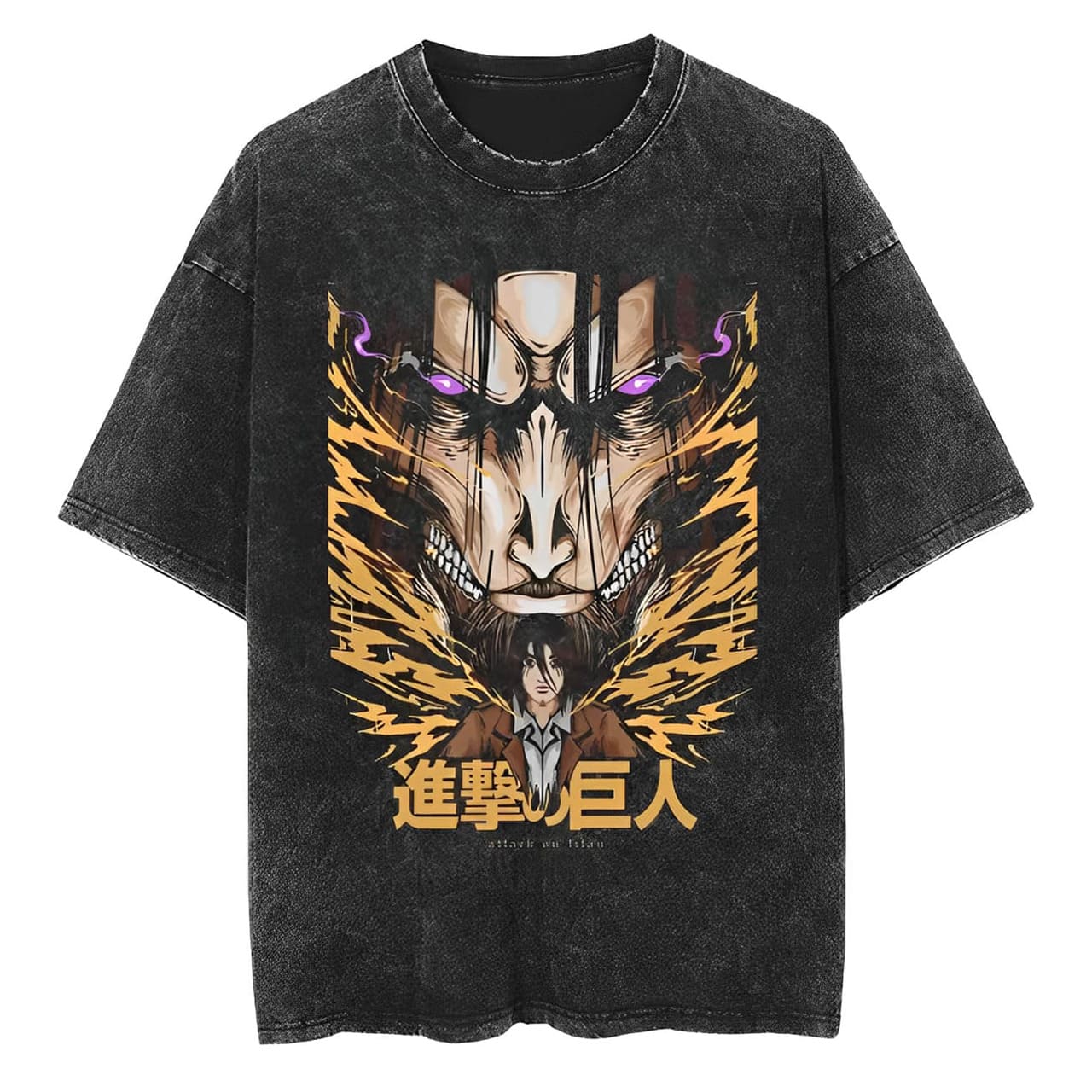 T-Shirt Attack on Titan Hidden Shape