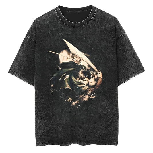 T-Shirt Attack on Titan Levi Blade